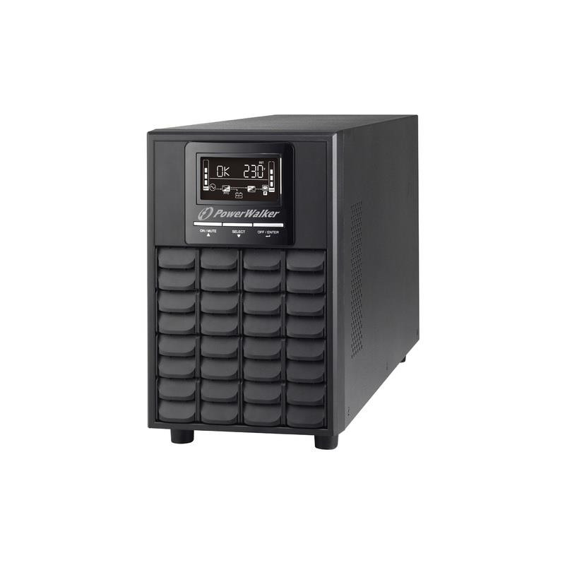 Zasilacz awaryjny UPS Power Walker On-Line 1/1 Fazy 1500VA, CG PF1 USB/RS232, 4x IEC C13, EPO