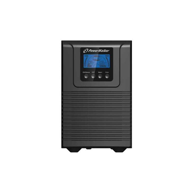 Zasilacz awaryjny UPS Power Walker On-Line 1000VA TGB 4x IEC Out, USB/RS-232, LCD, Tower, EPO