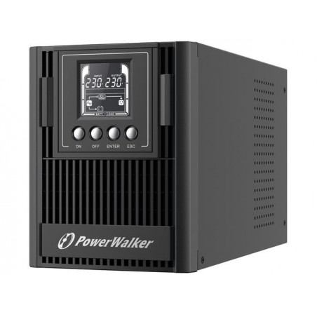 Zasilacz awaryjny UPS Power Walker On-Line 1000VA AT 3x FR Out, USB/RS-232, LCD, Tower, EPO