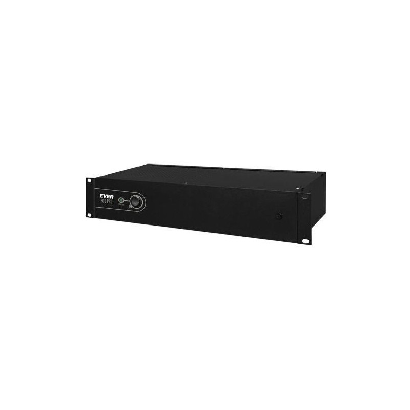 Zasilacz awaryjny Ever ECO Pro 1200VA Line-Interactive AVR 3xIEC 2xPL Sin USB rack