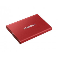 Dysk SSD zewnętrzny USB Samsung SSD T7 2TB Portable (1050/1000 MB/s) USB 3.1 Red