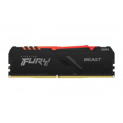 Pamięć DDR4 Kingston Fury Beast RGB 32GB (1x32GB) 2666MHz CL16 1,2V czarna