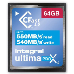 Karta pamięci CFast 2.0 INTEGRAL UltimaPro X2 550/540MB 64GB
