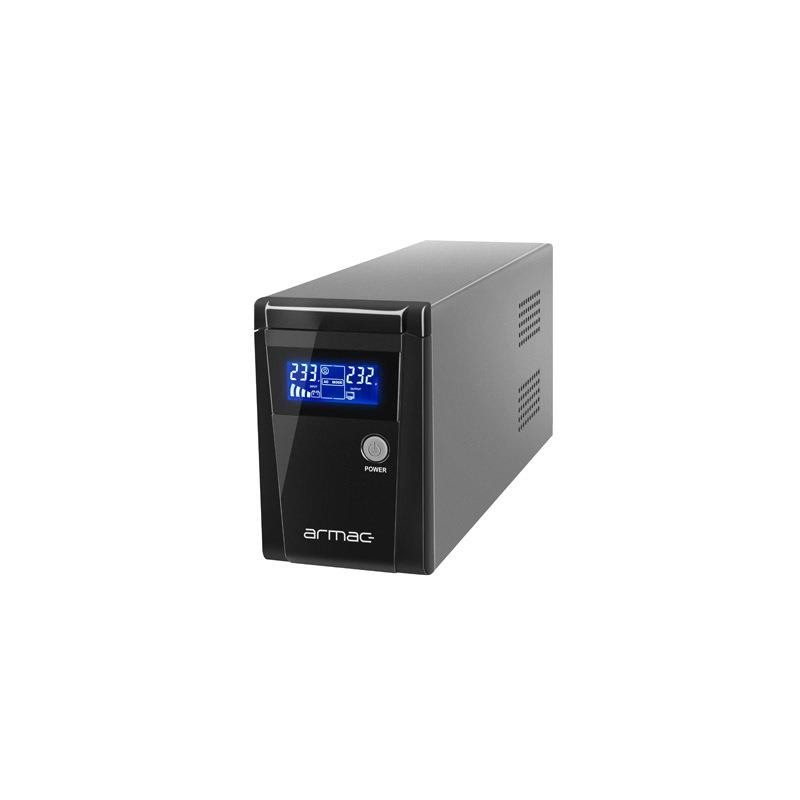 Zasilacz awaryjny UPS Armac Office 850VA LCD Line-Interactive 2x230V Schuko metalowa obudowa