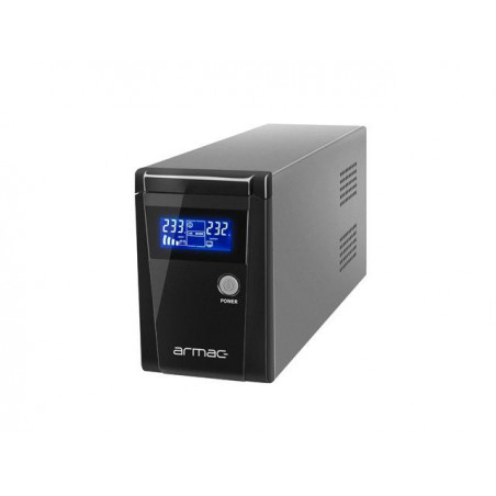 Zasilacz awaryjny UPS Armac Office 850VA LCD Line-Interactive 2x230V Schuko metalowa obudowa