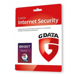 Oprogramowanie GDATA Internet Security 1PC 3lata karta-klucz