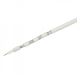 Kabel koncentryczny antenowy SAT CPV0037 LogiLink 100m biały