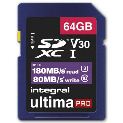 Karta pamięci INTEGRAL Professional High Speed SDXC V30 UHS-I U3 64GB
