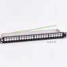 Patch panel keystone 19" 24-porty, FTP Netrack