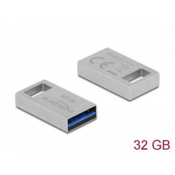 Pendrive Delock 32GB USB 3.0 micro metalowa obudowa