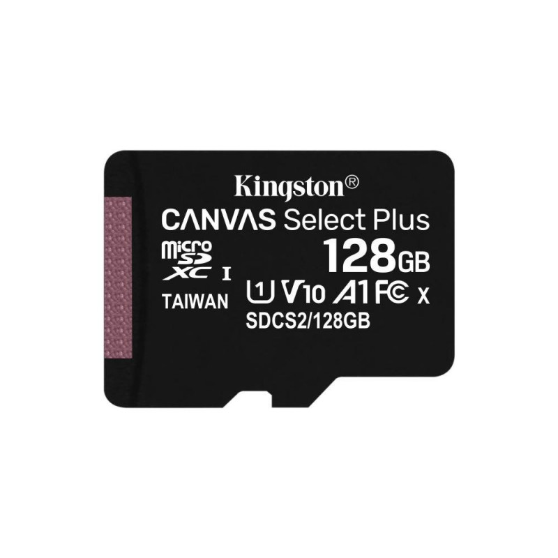 Karta pamięci Kingston microSD Canvas Select Plus 128GB UHS-I Class 10 + adapter