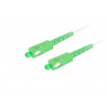 Patchcord światłowodowy Lanberg SM SC/APC-SC/APC SIMPLEX 3.0mm G657B3 30m biały