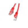 Patchcord Lanberg FTP kat.6 20m czerwony