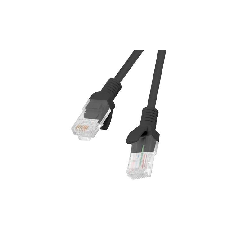 Patchcord Lanberg UTP kat.6 15m czarny