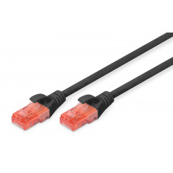 Patchcord DIGITUS UTP kat. 6 10m PVC czarny