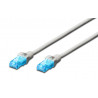 Patchcord DIGITUS UTP kat. 5e 15m PVC biały