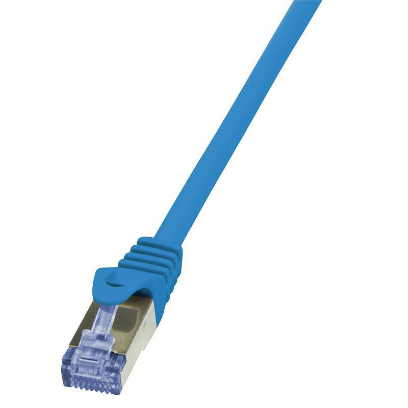 Patchcord LogiLink CQ3046S Cat.6A S/FTP 1,5m niebieski