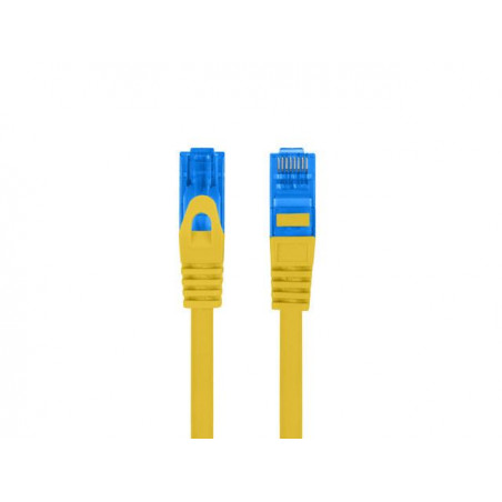 Patchcord Lanberg S/FTP kat.6A 5m LSZH CCA fluke passed żółty