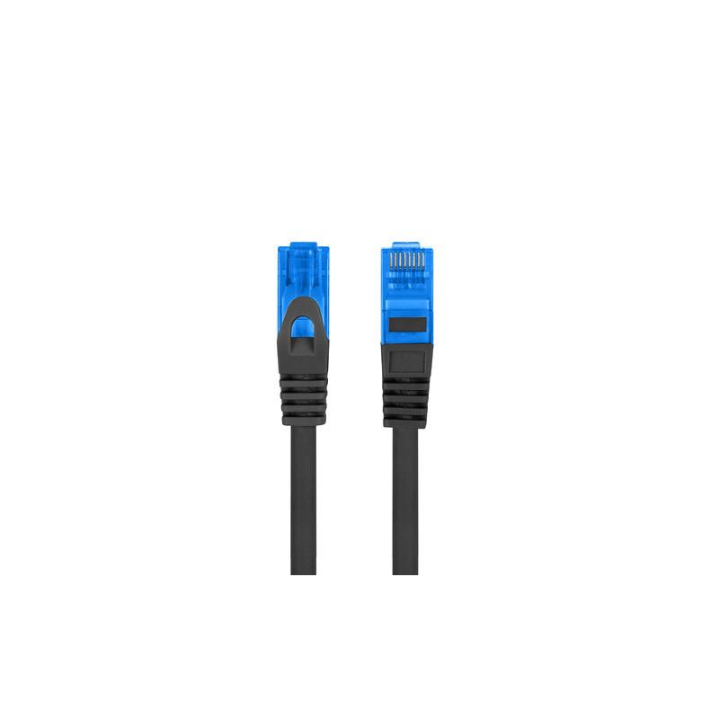 Patchcord Lanberg S/FTP kat.6A 3m LSZH CCA fluke passed czarny