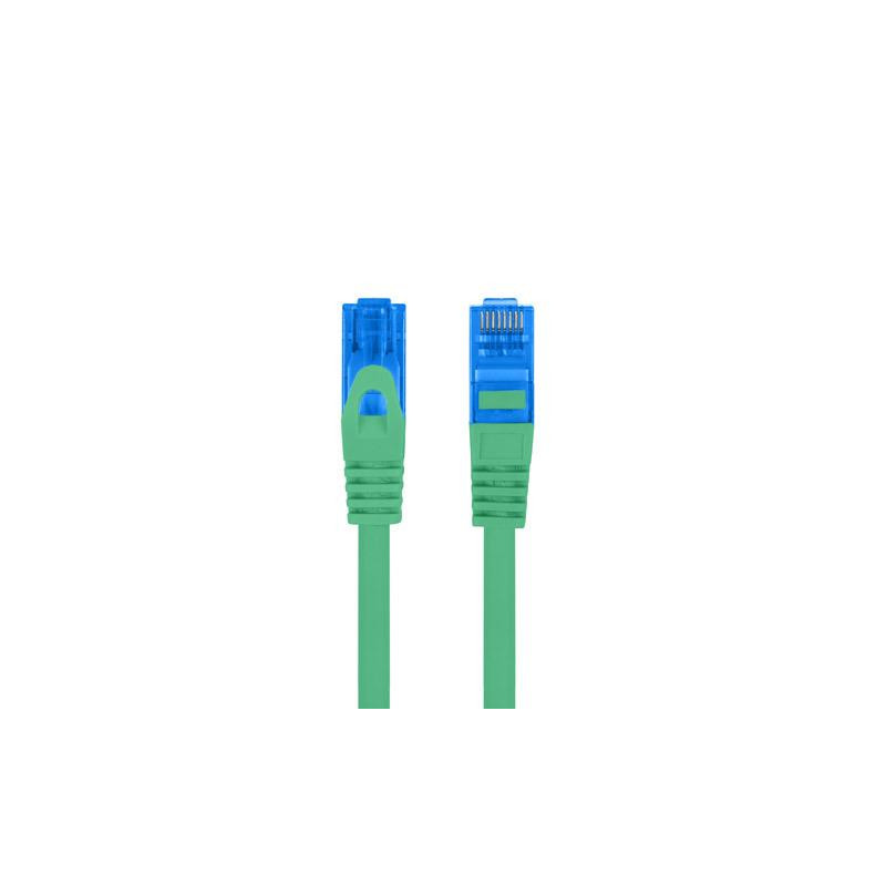 Patchcord Lanberg S/FTP kat.6A 3m LSZH CCA fluke passed zielony