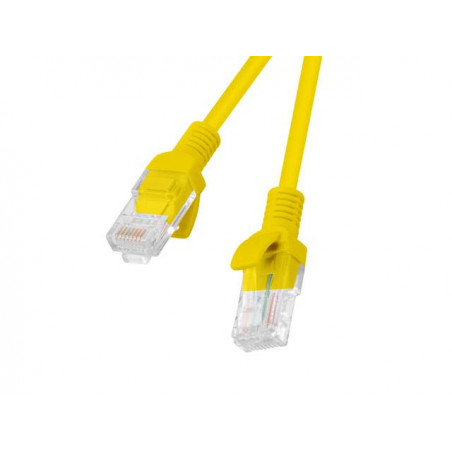 Patchcord Lanberg UTP kat.6 5m żółty