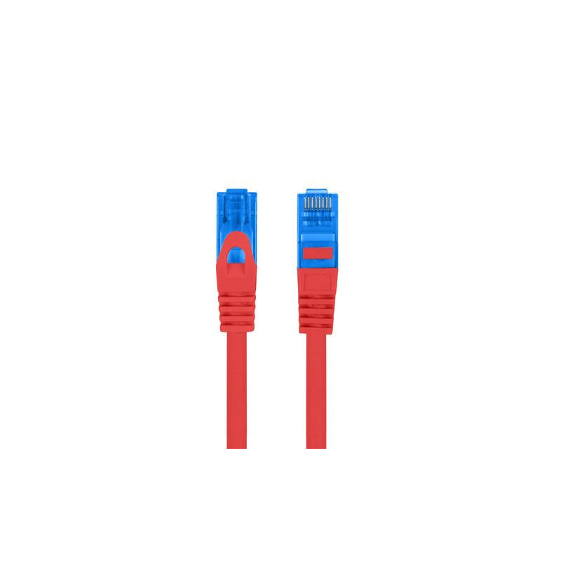 Patchcord Lanberg S/FTP kat.6A 3m LSZH CCA fluke passed czerwony