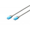 Patchcord DIGITUS UTP kat. 5e 7m PVC szary