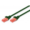 Patchcord DIGITUS UTP kat. 6 0,5m PVC zielony