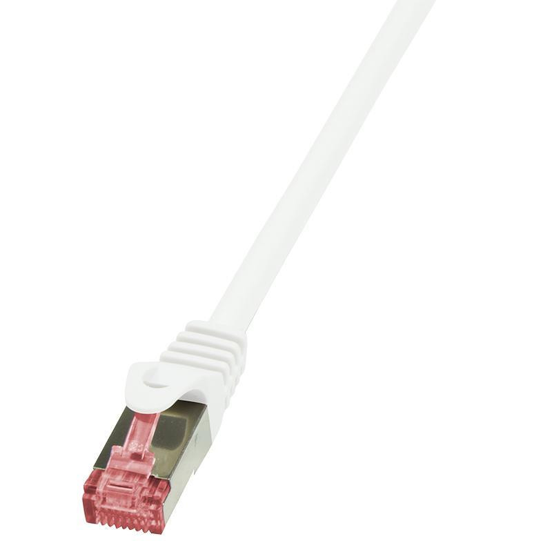 Patchcord LogiLink CQ2031S CAT.6 S/FTP 1m, biały