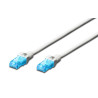 Patchcord DIGITUS UTP kat. 5e 1m PVC biały