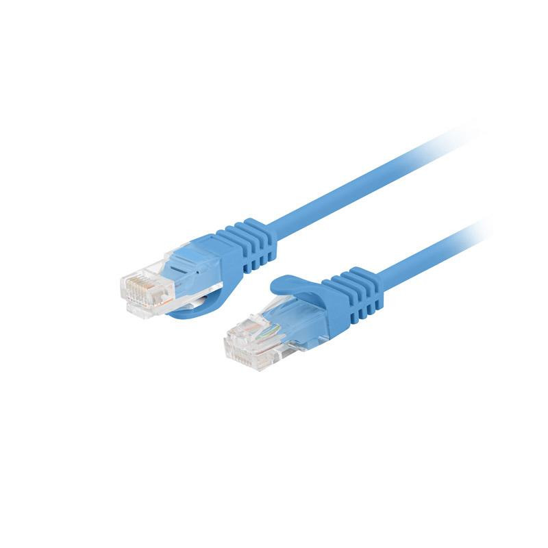 Patchcord Lanberg UTP kat.6 3m niebieski 10-Pack