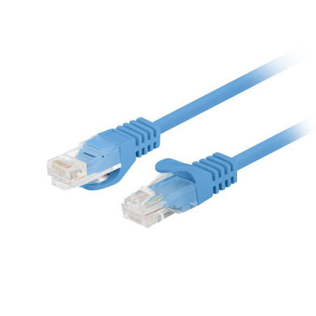 Patchcord Lanberg UTP kat.6 3m niebieski 10-Pack