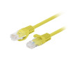 Patchcord Lanberg UTP kat.6 2m żółty 10-Pack