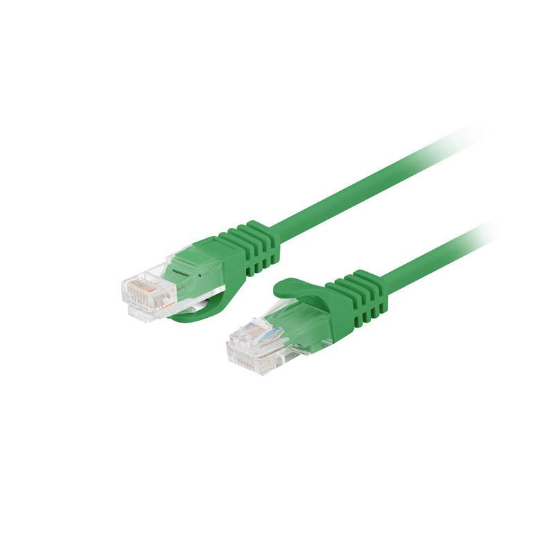 Patchcord Lanberg UTP kat.6 2m zielony 10-Pack