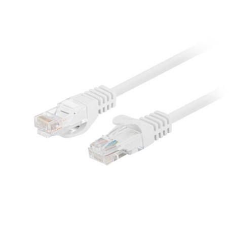 Patchcord Lanberg UTP kat.5e 2m biały 10-Pack