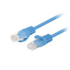 Patchcord Lanberg UTP kat.6 0,25m niebieski 10-Pack