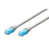 Patchcord DIGITUS UTP kat. 5e 1,5m PVC biały