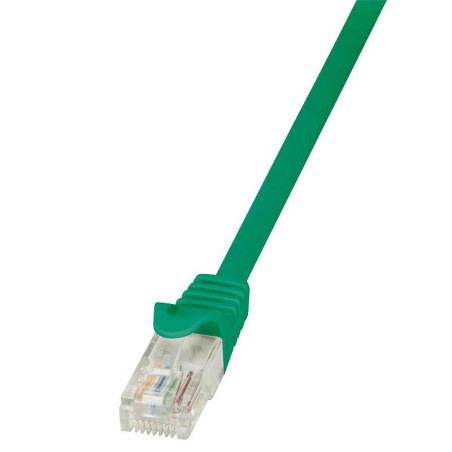 Patchcord LogiLink CP1095U CAT5e U/UTP 10m, zielony