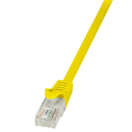 Patchcord LogiLink CP1047U CAT5e U/UTP 1,5m, żółty