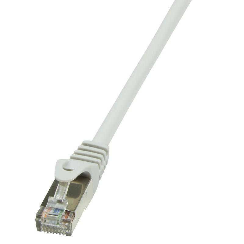 Patchcord LogiLink CP1032S CAT5e F/UTP 1m, szary