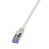 Patchcord LogiLink CQ4022S Cat.6A/7 600 MHz S/FTP PIMF 0,50m szary