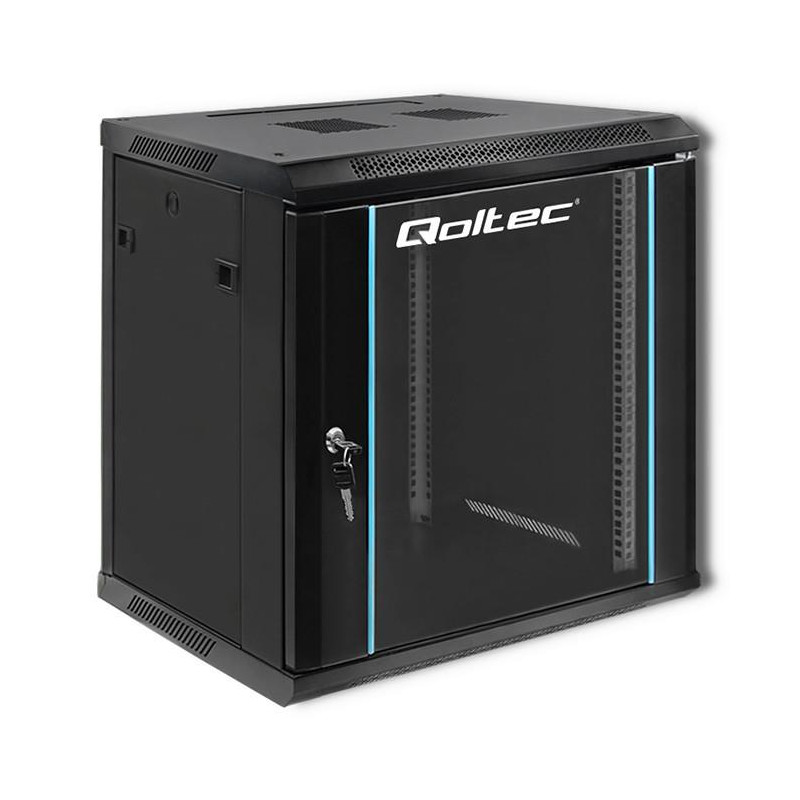 Szafa RACK Qoltec 19" | 12U | 600*635