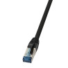 Patchcord LogiLink CQ6065S Cat.6A S/FTP PUR 3,00m czarny