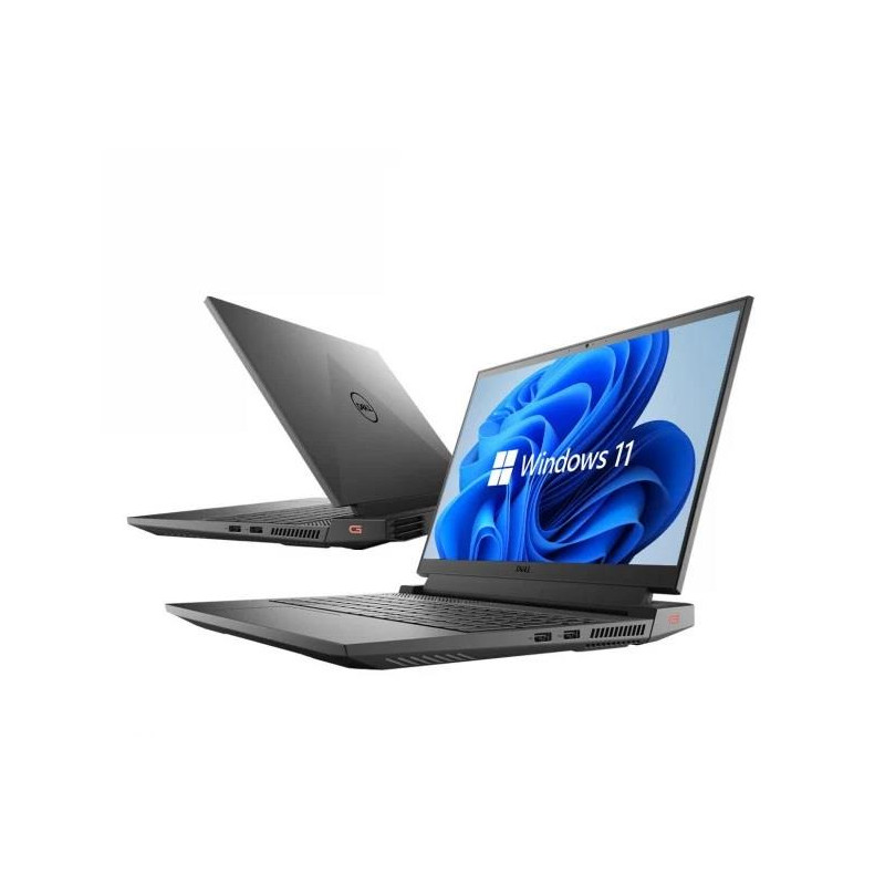 Notebook Dell G15 5520 15.6" FHD 120Hz/i5-12500H/16GB/SSD512GB/RTX3050-4GB/W11 Black