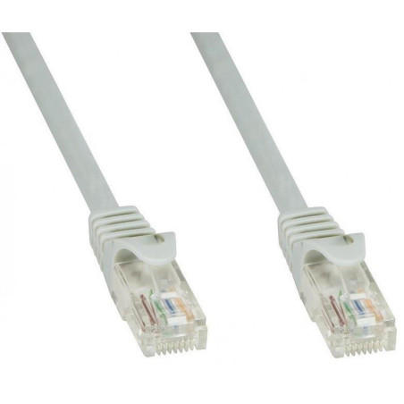 PatchCord Techly Cat.6 UTP CCA 10m szary