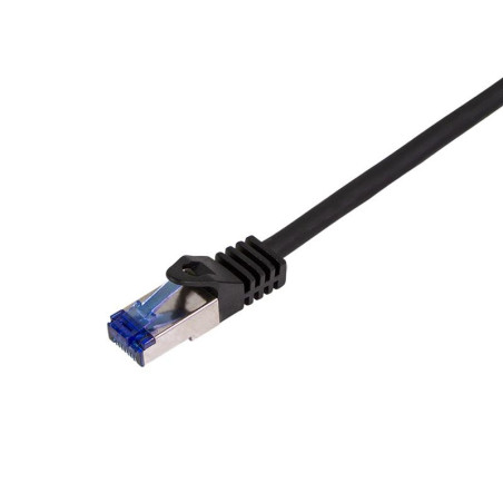 Patchcord LogiLink C6A083S Cat.6A S/FTP Ultraflex 7,5m czarny