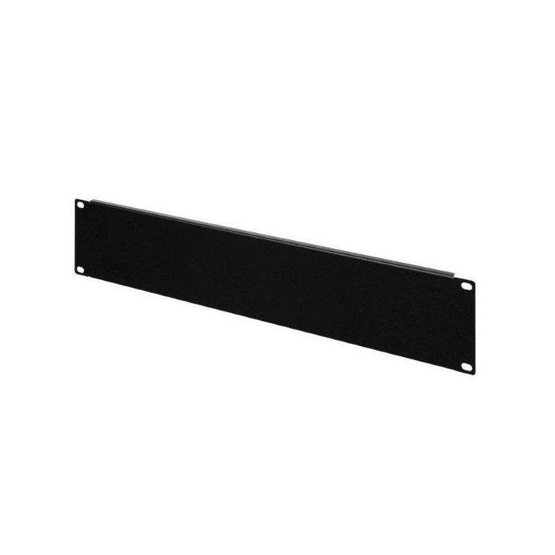 Maskownica RACK 19” Netrack 2U, czarny