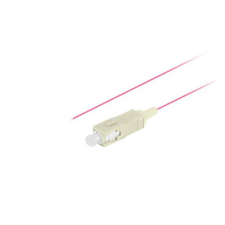 Pigtail światłowodowy Lanberg MM SC/UPC OM4 EASY STRIP 50/125 2M fioletowy