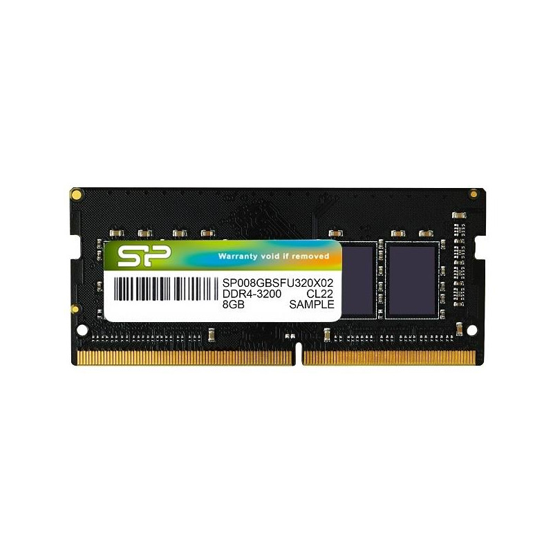Pamięć SODIMM DDR4 Silicon Power 8GB (1x8GB) 3200MHz CL22 1,2V