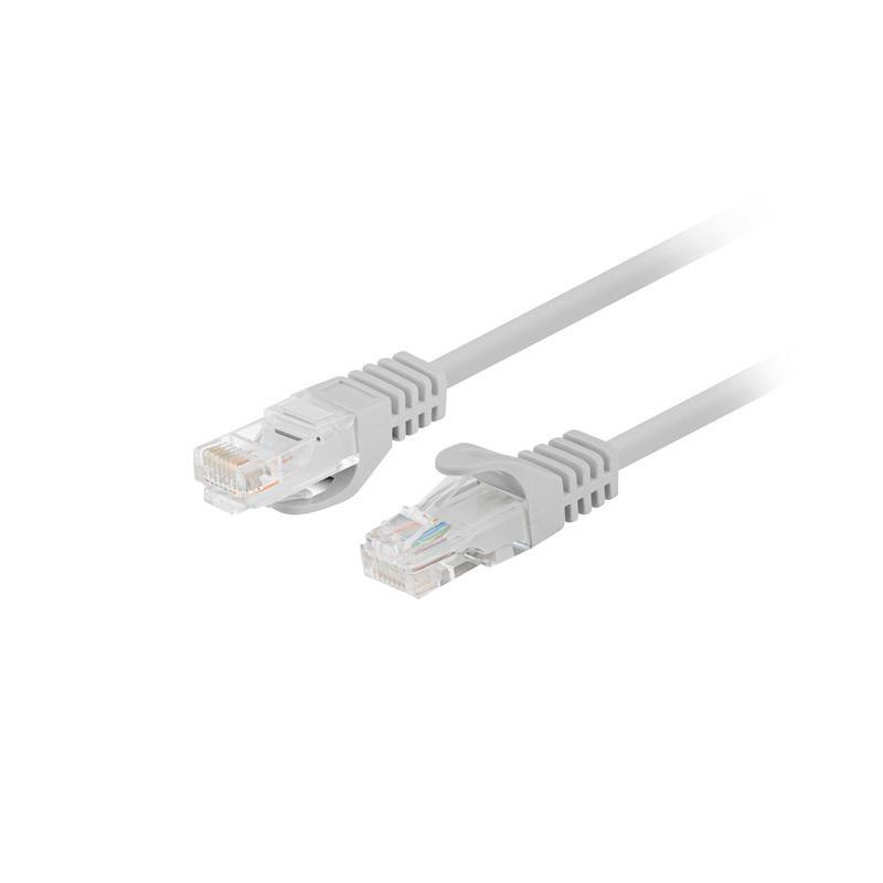 Patchcord Lanberg UTP kat.5e 7,5m szary